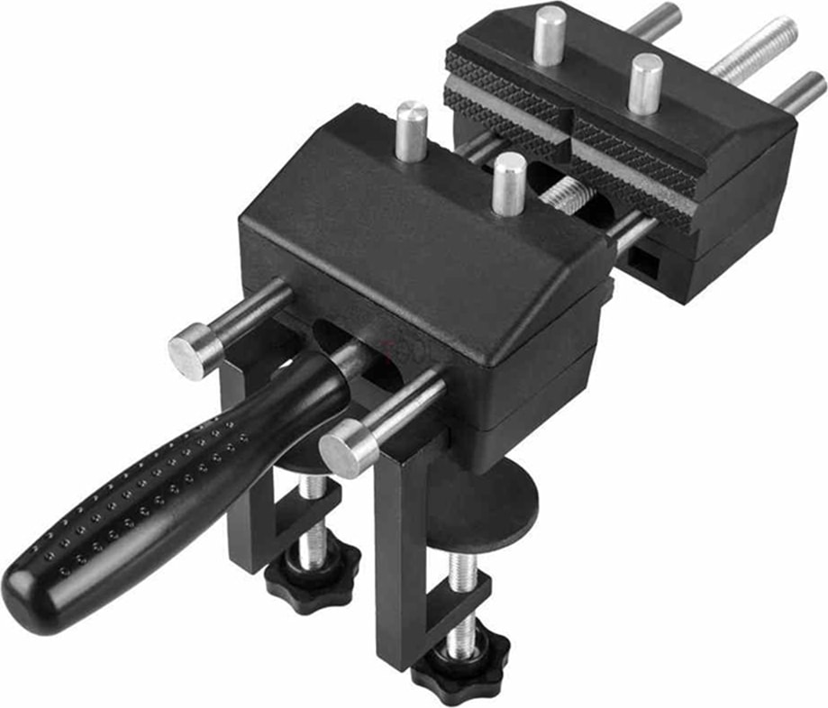 BOSCH 120MM Çene Mengene Masa Kelepçesi 360° Dönen Ayarlanabilir Kelepçe Mengene Tezgah Ahşap Masa Mengene Ağır El Aleti (Yurt Dışından)