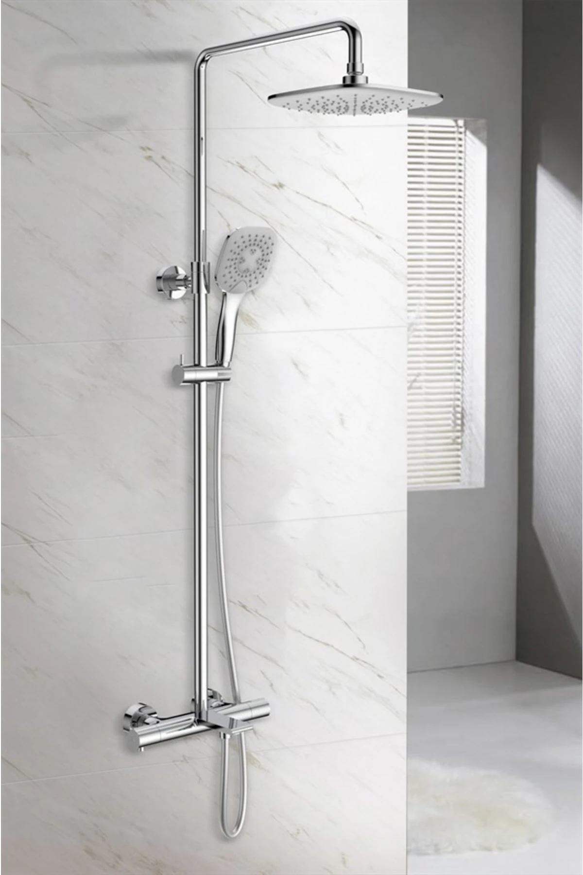 Fm-2351 Krom Duş Ünitesi