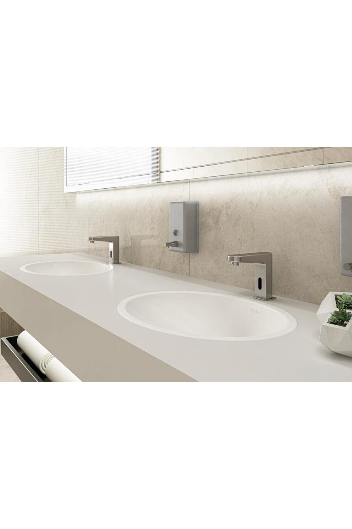 Inova Mono Fotosellı Lavabo Bataryası (ELEKTRIKLI/PILLI)