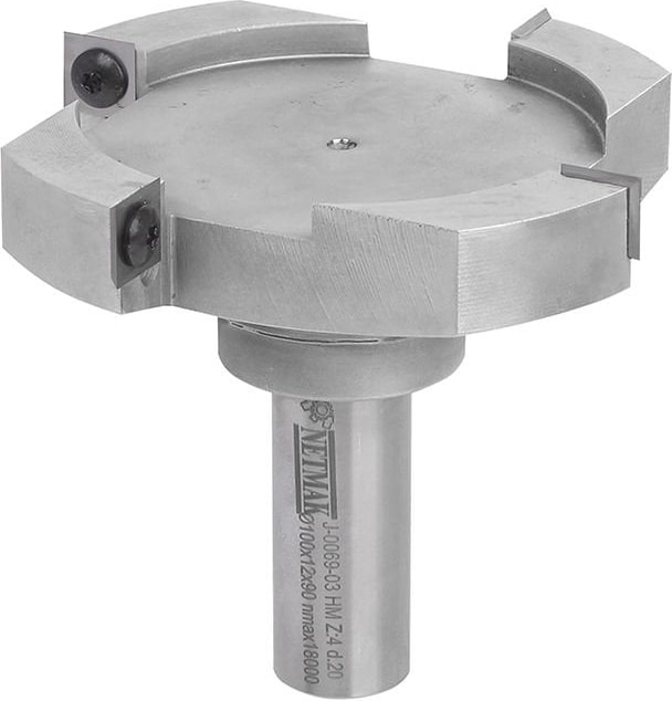 BOSCH Değiştirilebilir Jiletli Tabla Temizleme Bıçağı 100X12X90 D=20 Z=4