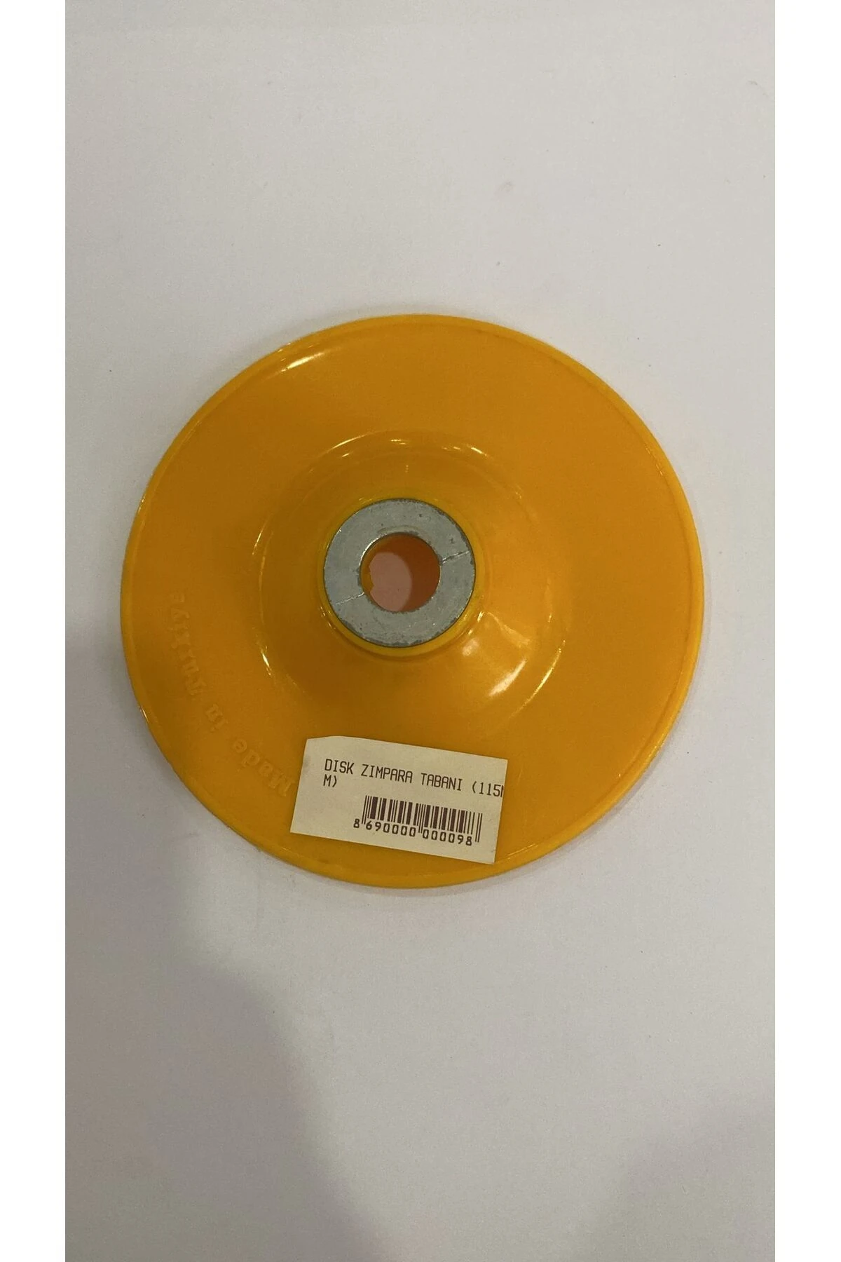 DİSK ZIMPARA TABANI 115 mm (1 adet )