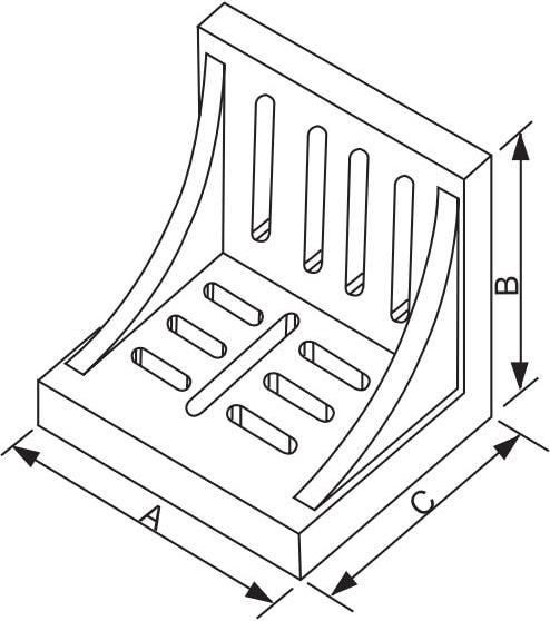 150X126MM Vertex Gönye Pleyti Vr-6