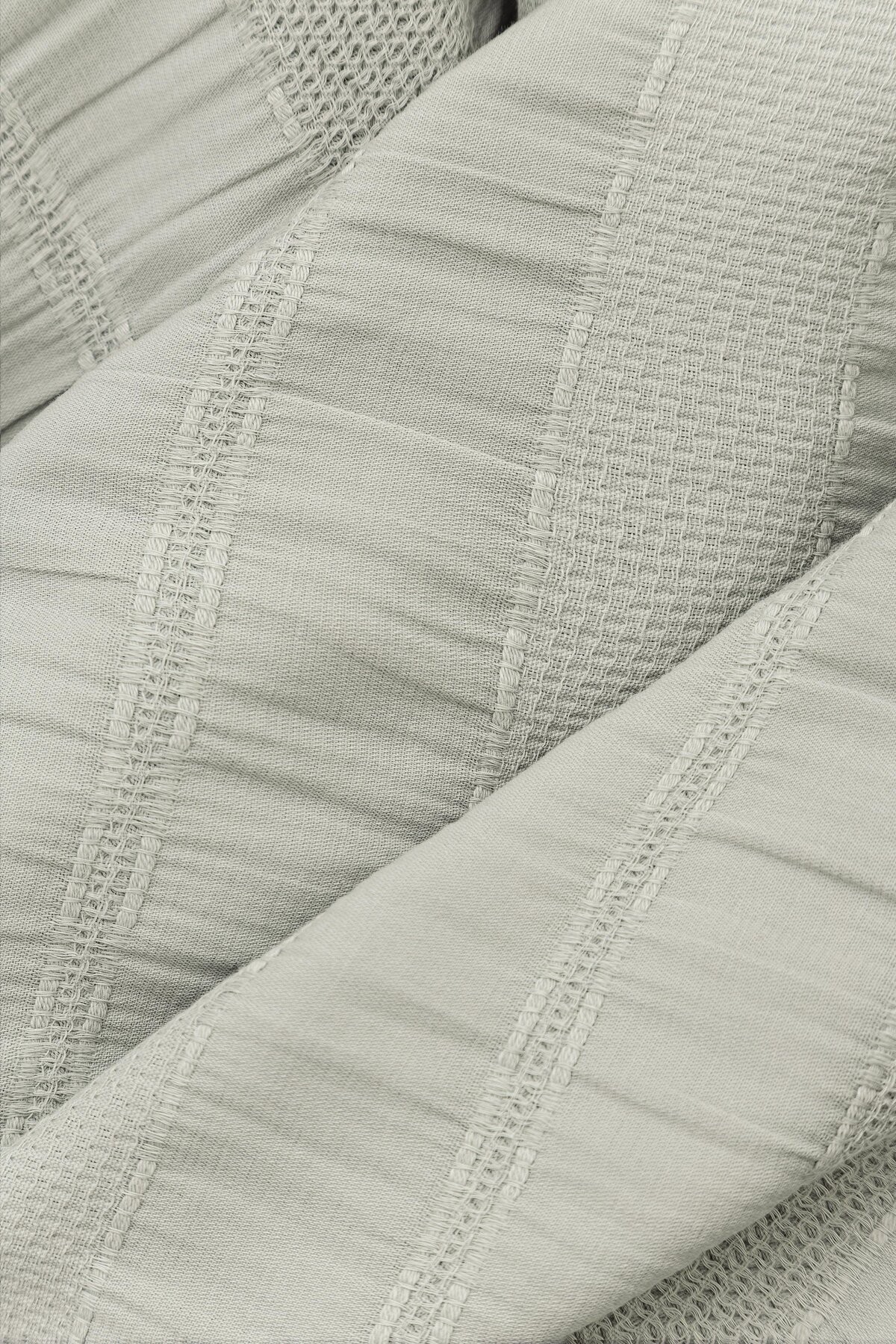 River Rhine %100 Pamuklu Fitted Çarşaflı Tek Kişilik Pike Takımı 170x230 Cm