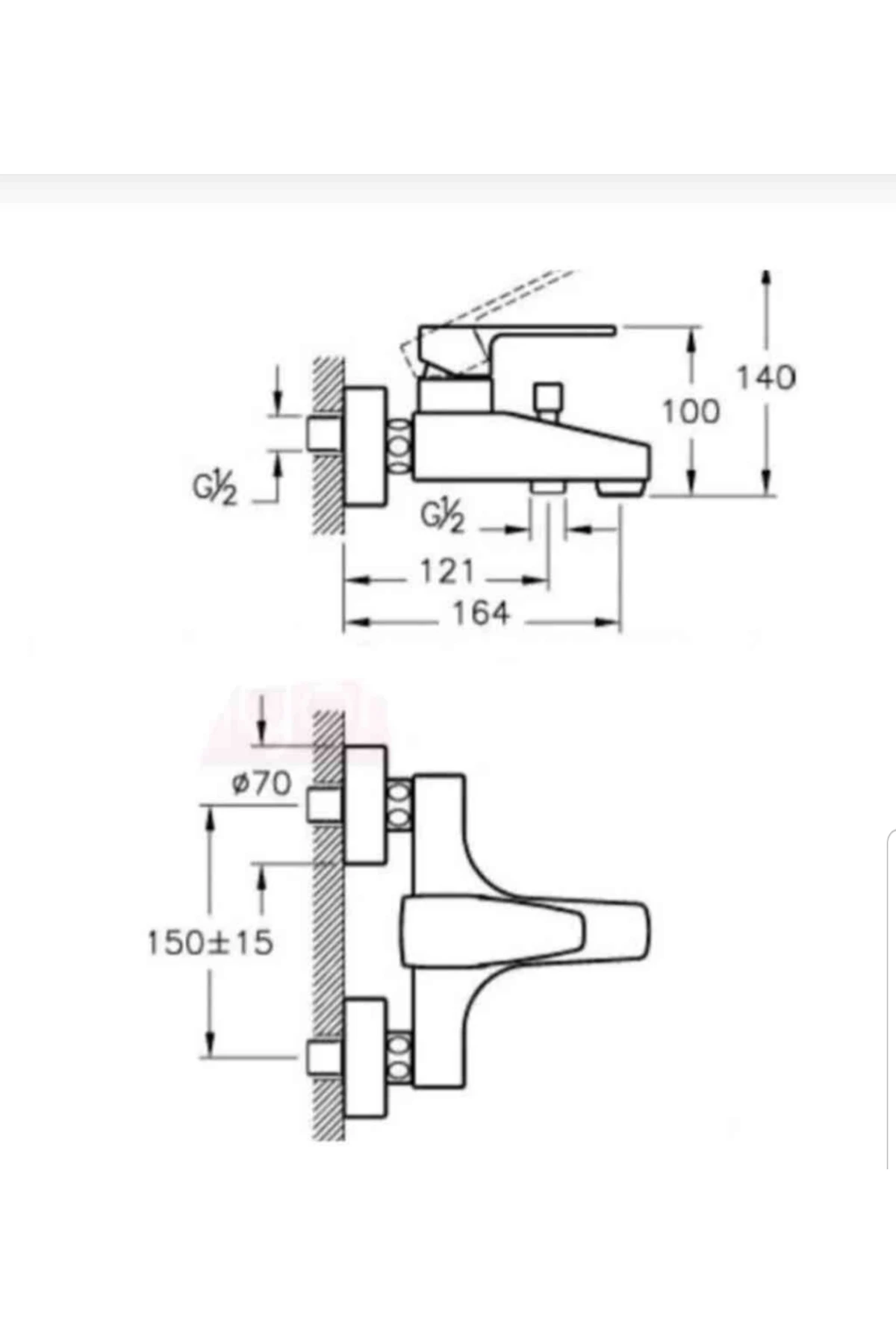 Qline Banyo Bataryası Beyaz