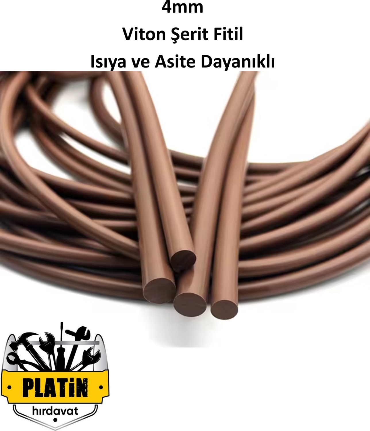 Viton Şerit Fitil 4mm ( 25 Metre ) PLT28000602
