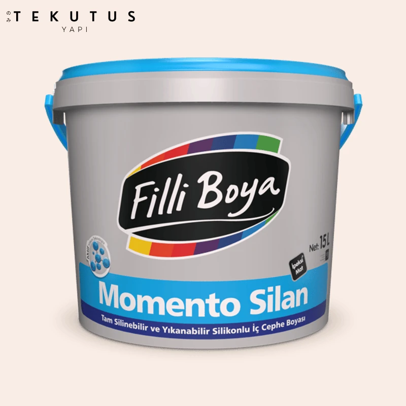 Momento Silan Silikonlu Iç Cephe Boyası 15 L Vanilya / 1094