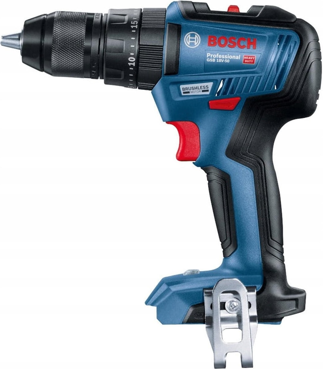 BOSCH Professional Gsb 18V-50 Akülü Darbeli Delme/vidalama Makinesi (Akü ve Şarj Aleti Dahil Değildir. Solo)