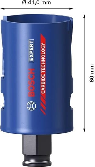 BOSCH 41 mm Yapı Malzemeleri Için Panç 2608900460