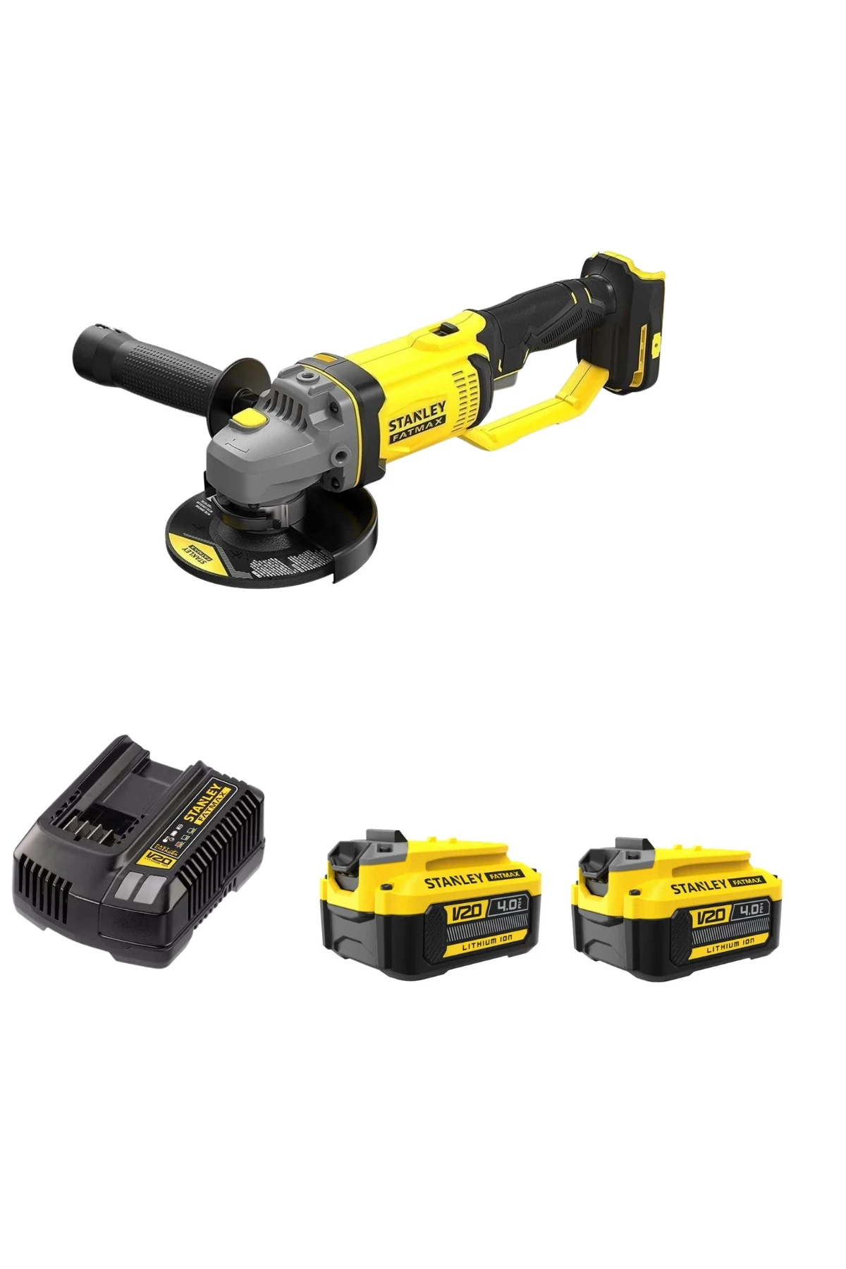 SFMCG400B 18V Fatmax V20 Avuç Taşlama 125MM 2x4Ah