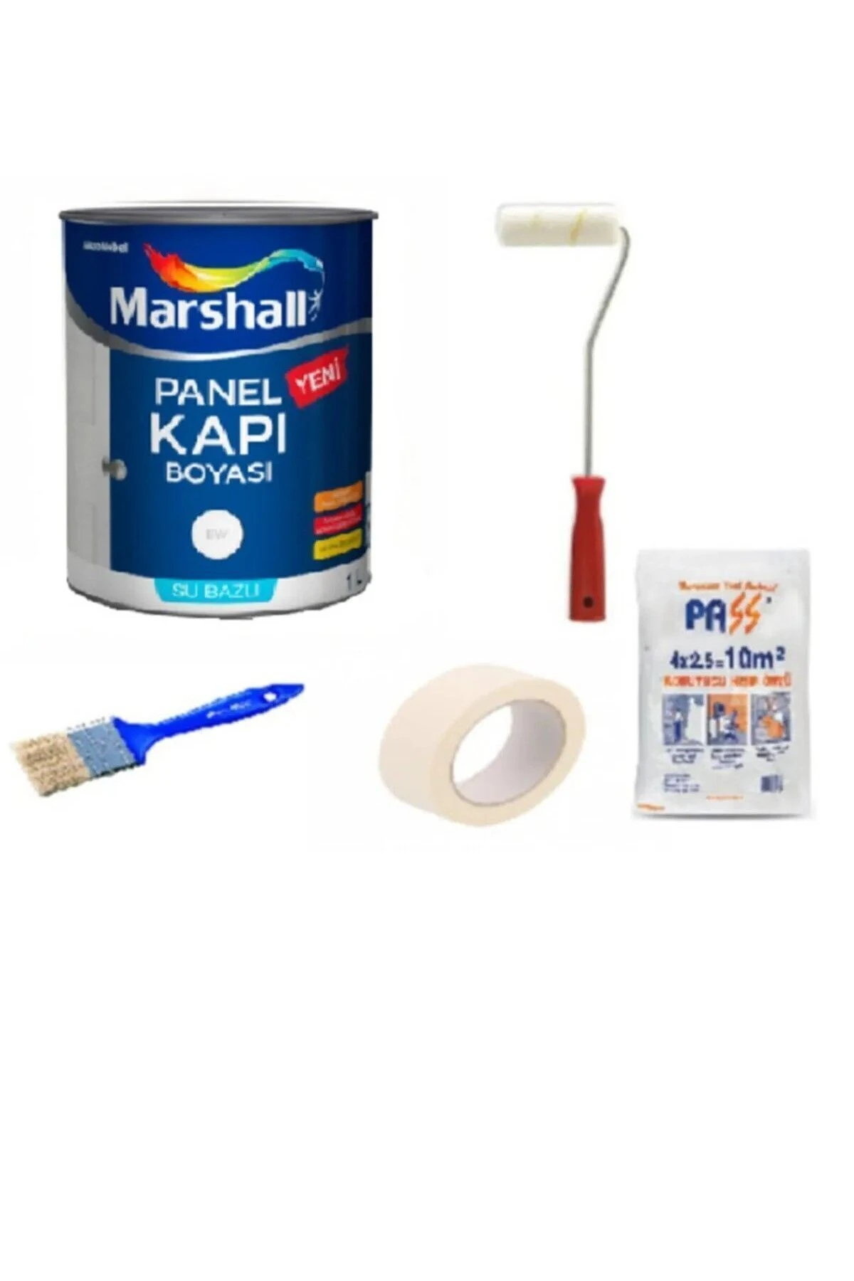 Kokusuz Panel Kapı Boyası 0.75lt Yücel Yapı