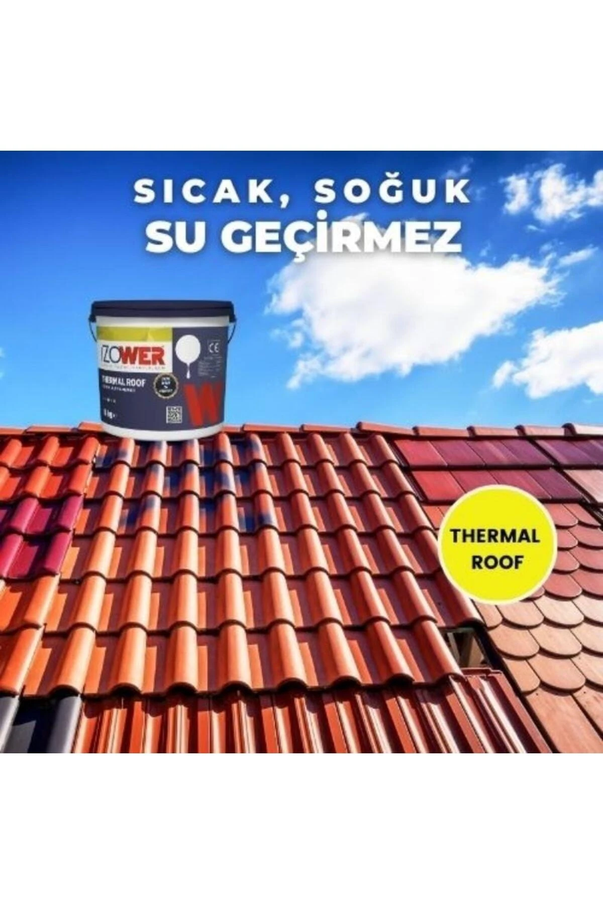 Thermal Roof Isı Ve Su Yalıtımı- Kiremit Rengi- 18 Kg