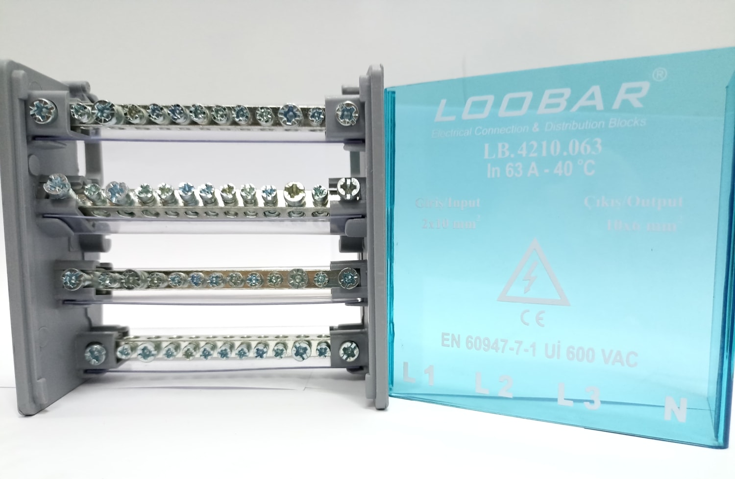 LB.4210.063 4 Kutup 2/10 63A Dağıtım Seti