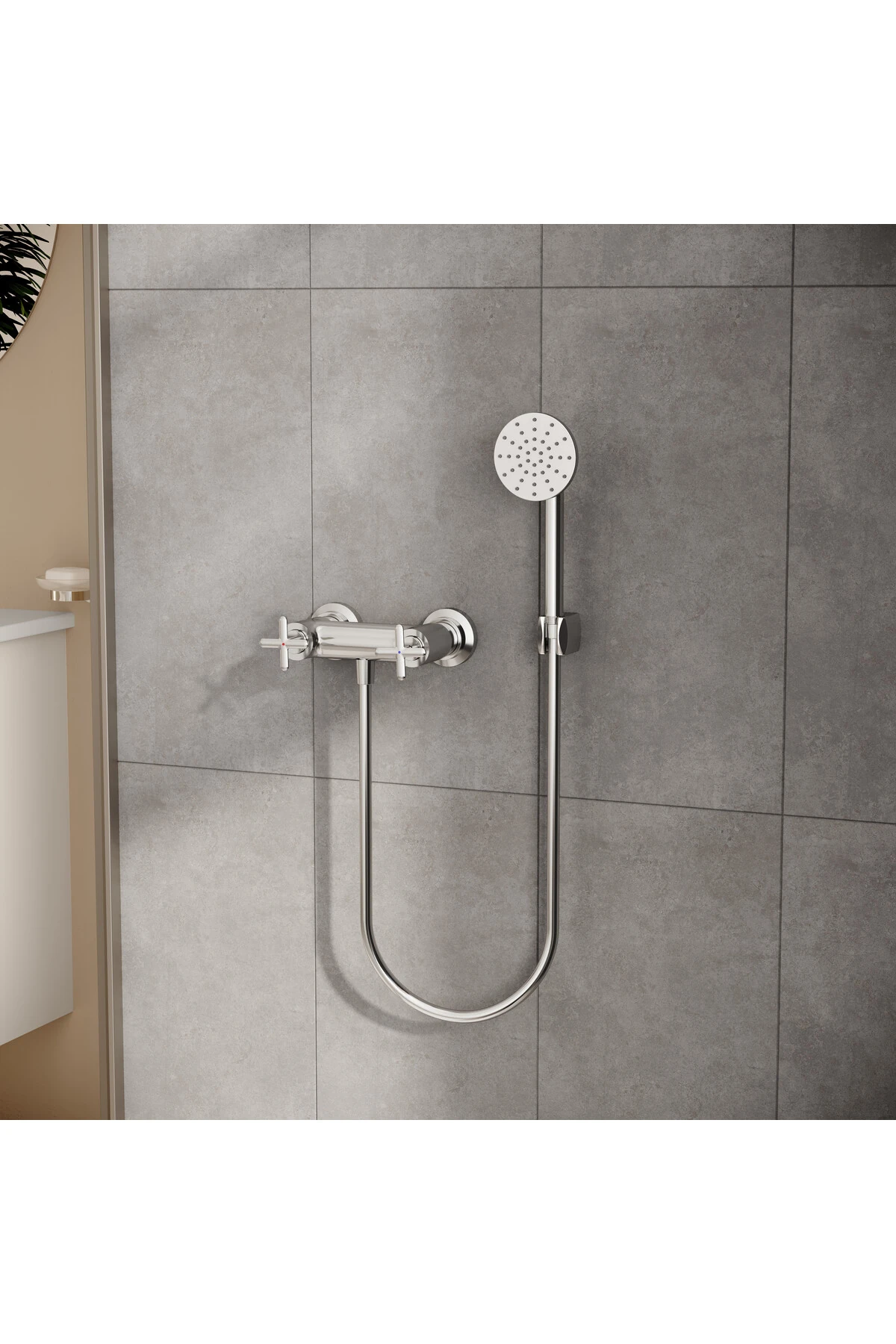 Origin Classic A42894 Duş Bataryası, Krom