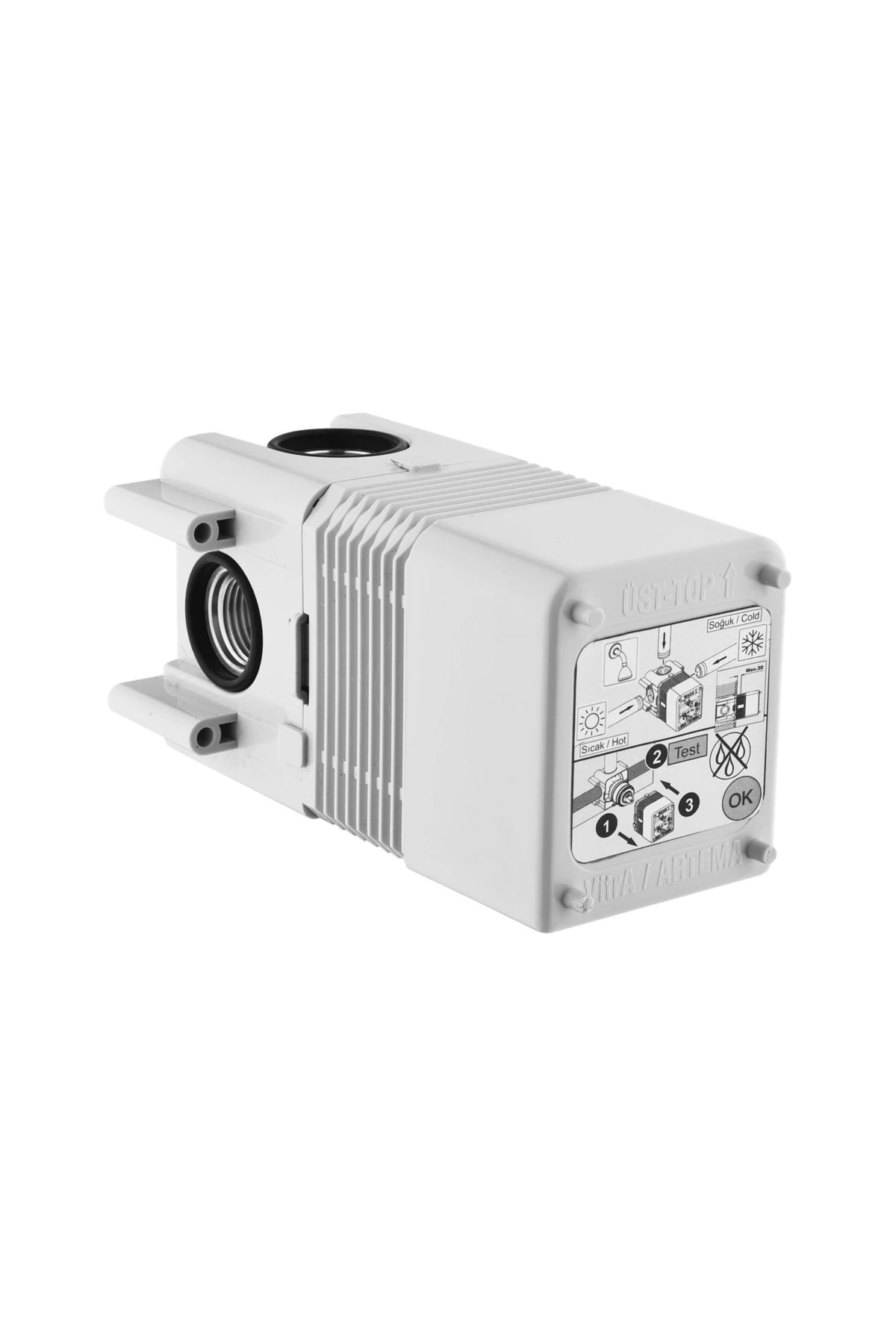 Sıvaaltı Grubu-ankastre Dus Bataryası A42213