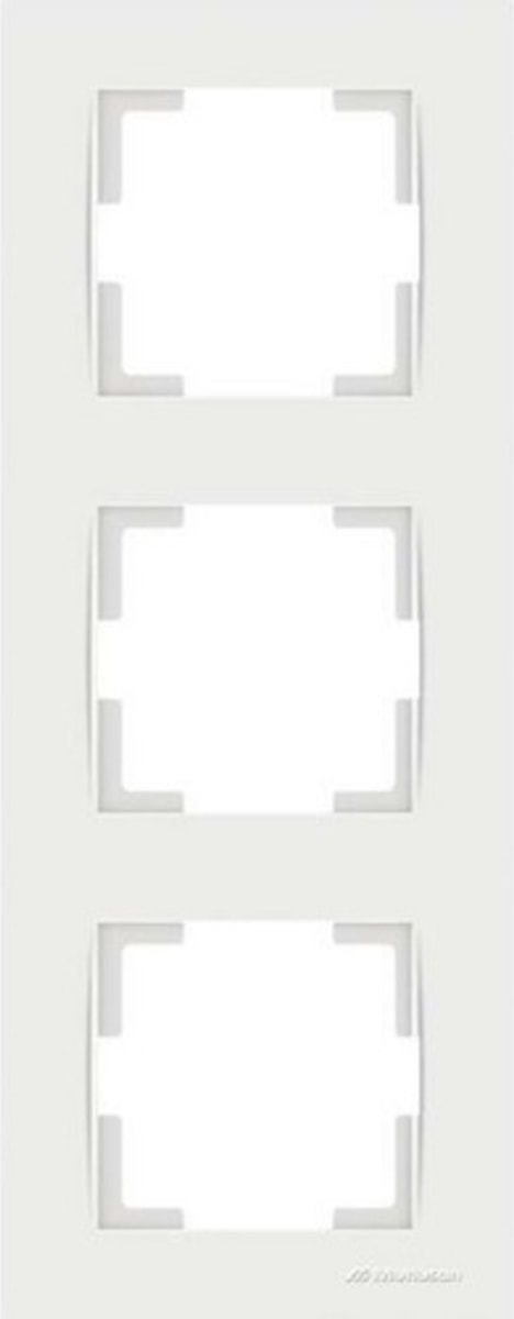 Rita Beyaz 3'lü Dikey Çerçeve 10 Adet