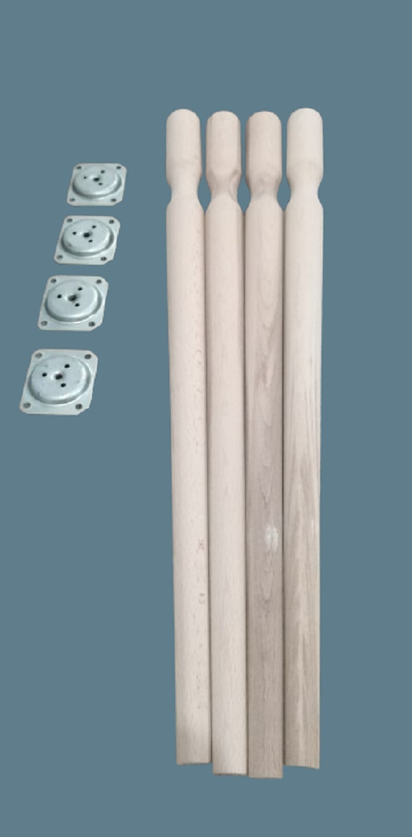 70CM 5cm Üst Çap Cnc Kesimli Torna- Masa Sehpa Ayakları