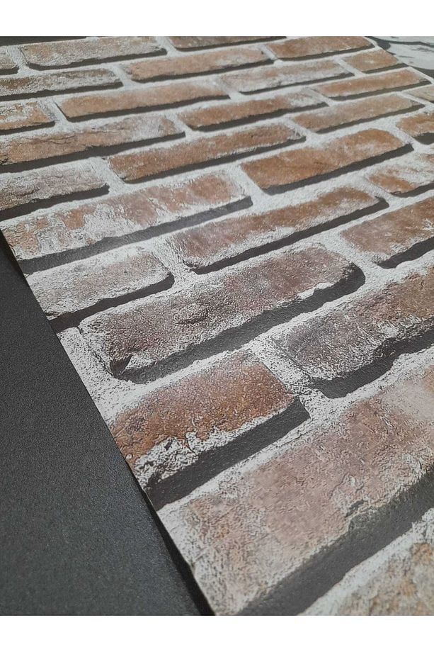 Tuğla Desenli 3 Boyutlu Duvar Kağıdı(5m2)