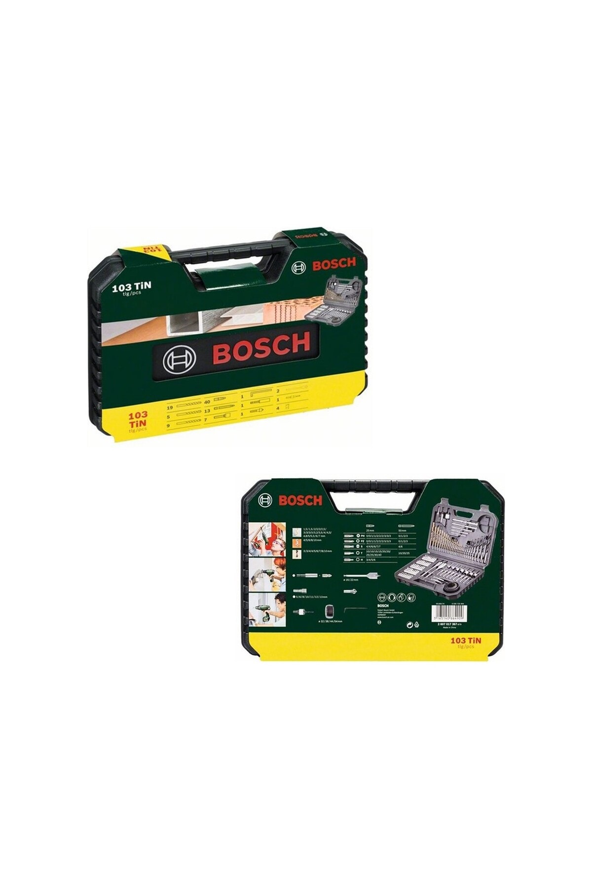 BOSCH Matkap Ucu Seti 103 Piece Toolbox Accessory Set Tool Bag
