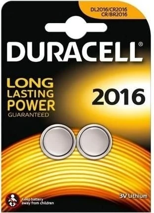 çınar ticaret duracell cr 2016 lityum pil 3 volt 2 li paket
