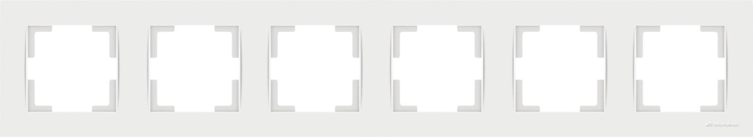 Rita Beyaz 6lı Yatay Çerçeve