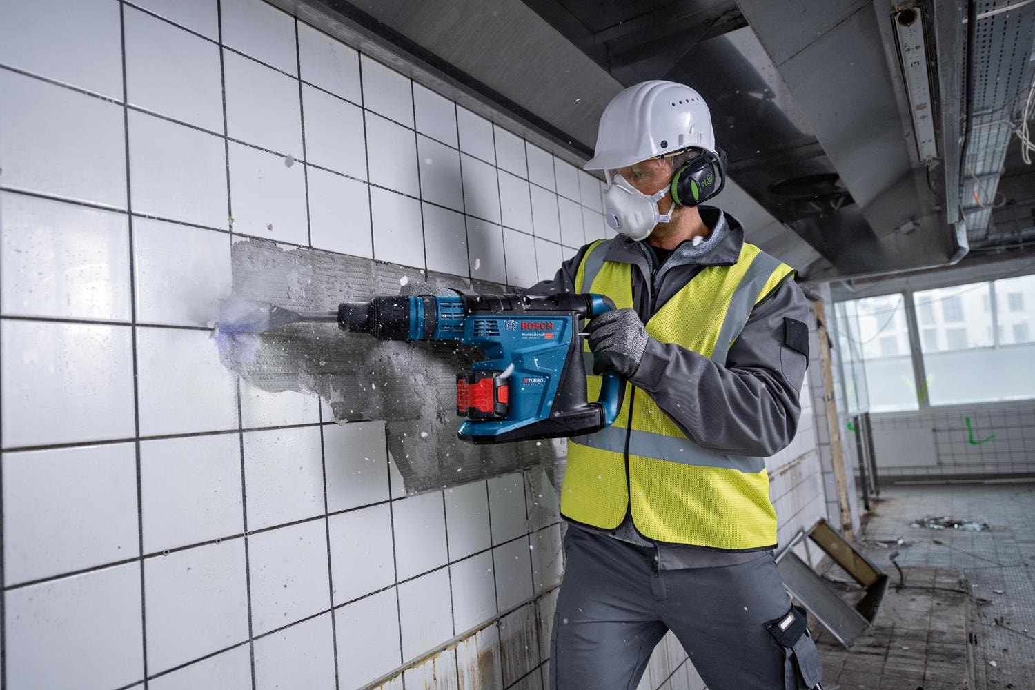 BOSCH Gbh 18V-45 C Procore 2X12.0AH Çift Akülü Kırıcı Delici