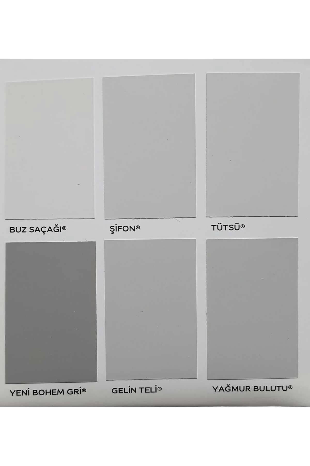 Aqua Luxe Su Bazlı Parlak Akrilik Esaslı Dekoratif Boya - Bohem Gri 2.5 Lt