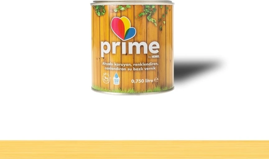 Prime Su Bazlı Vernik Şeffaf 0.75 Litre