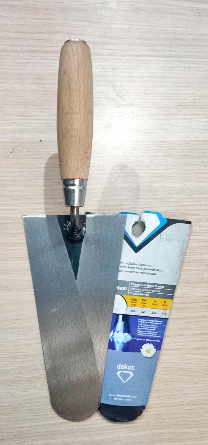 DEKOR 063 Sıva Mala Ağaç Saplı No:24