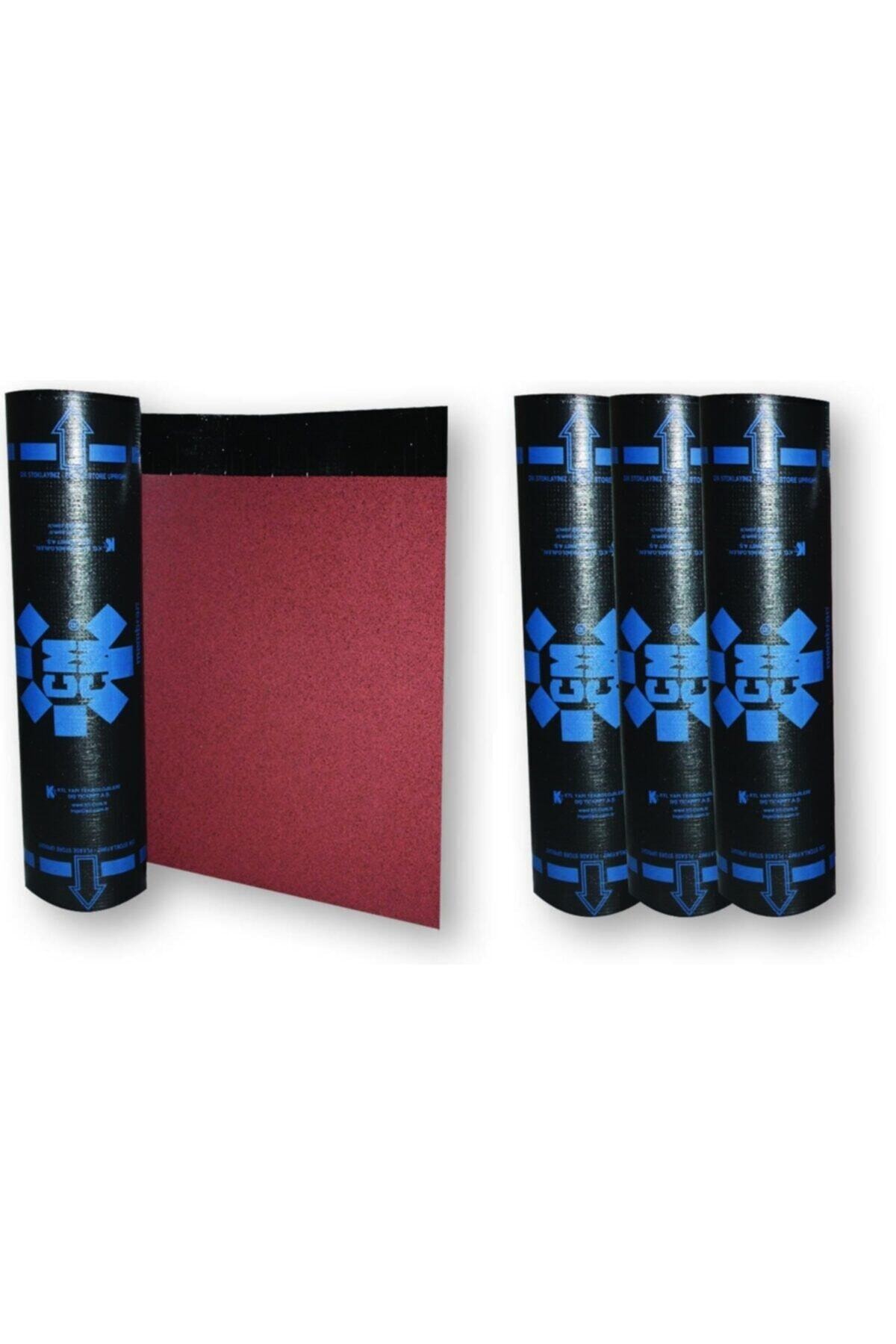 Kırmızı Düz Kumlu Su Yalıtım Membranı (ŞINGIL)