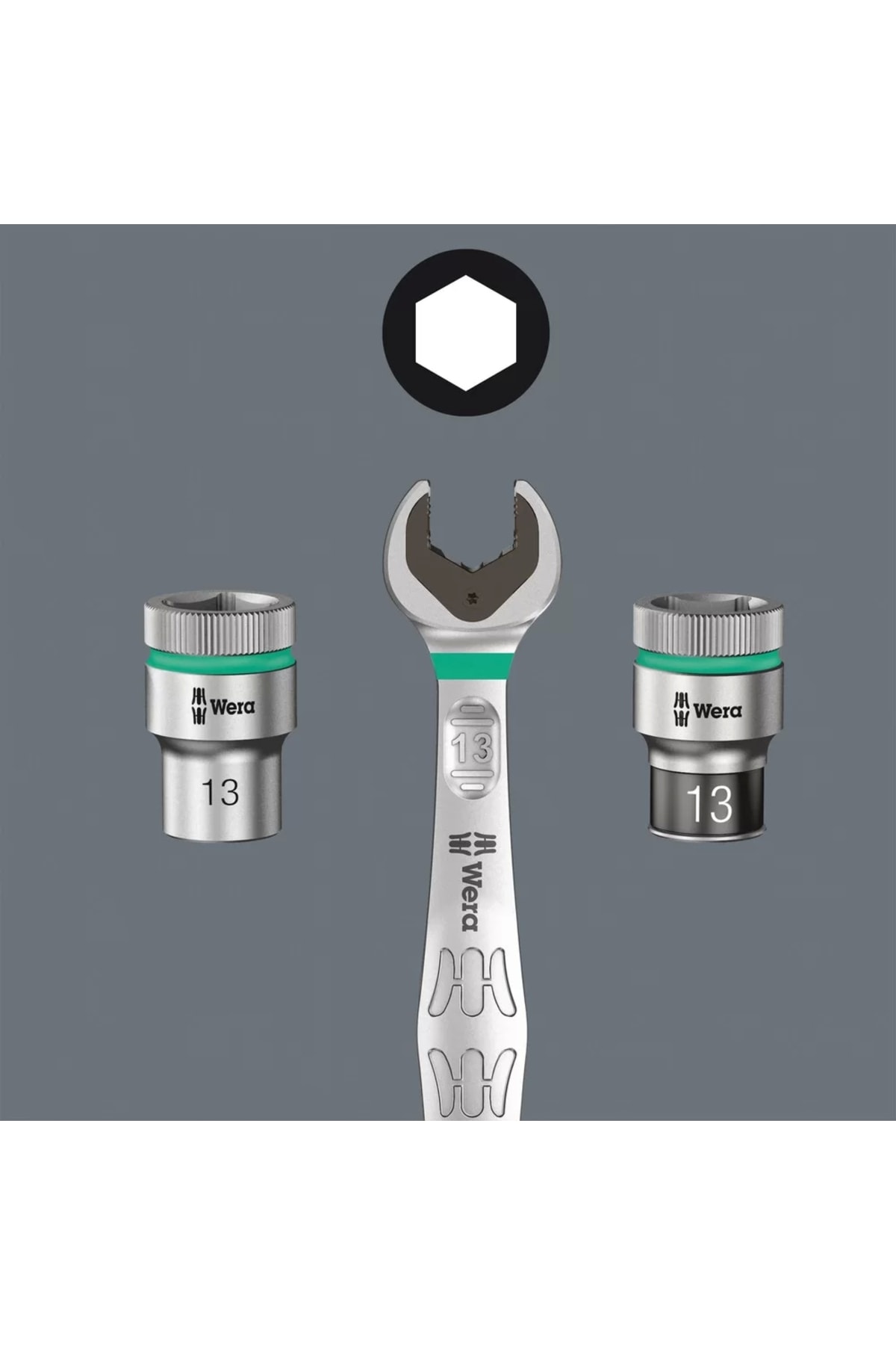 8740 B Hf Hex-plus 3/8" Lokma 9/64"x35mm 05003082001