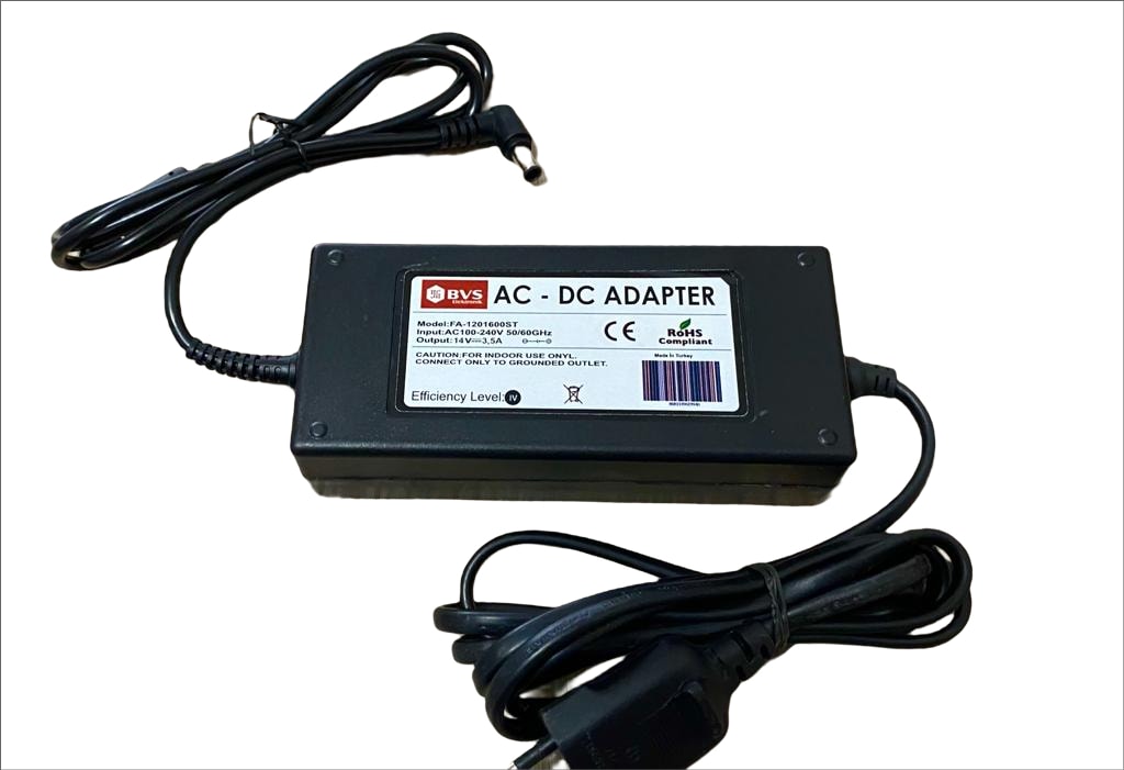 Samsung Lg Sony 14 Volt 3.5 Amper Monitör Adaptörü - 14V 3.5A Ekran Adaptörü 6.5x4.4 mm Pinli Uç