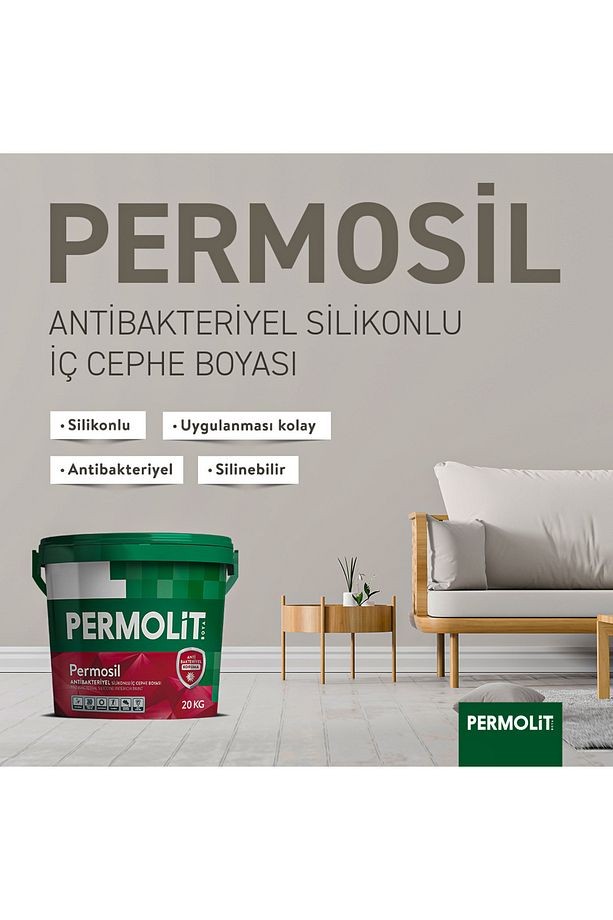 Permosil Antibakteriyel Silikonlu İç Cephe Boyası