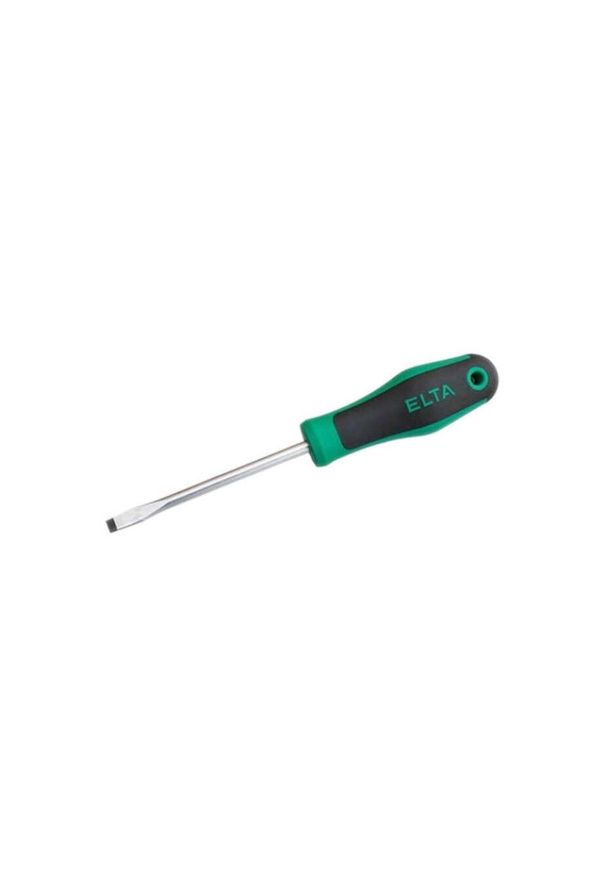 İZELTAŞ Elta 4x100 Mm Ergonom Düz Uçlu Tornavida
