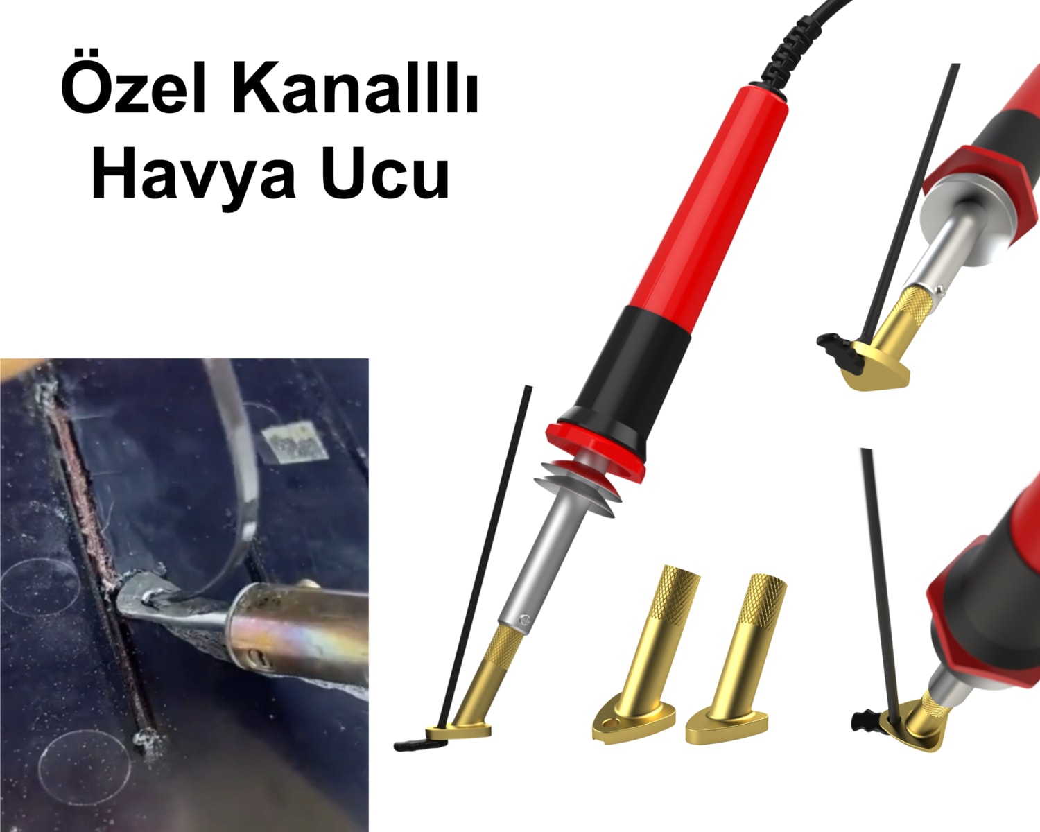Plastik Kaynak Tamir Kiti–Havya Makinesi,Otomotiv Tamponları Profesyonel Onarımı, Plastik Tamir Kiti