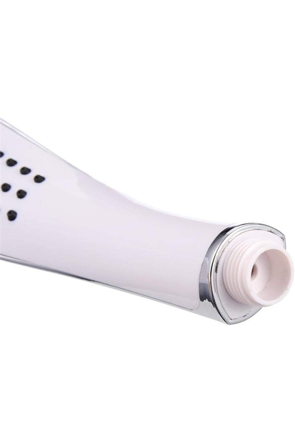 Banyo Duş Başlığı Fiskiyesi Telefonu Oval Başlık Beyaz Duş Seti