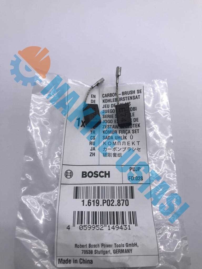 BOSCH Gws 7-115 E / Gef 7 E / Gop 2000 Ce Kömür Fırça Seti