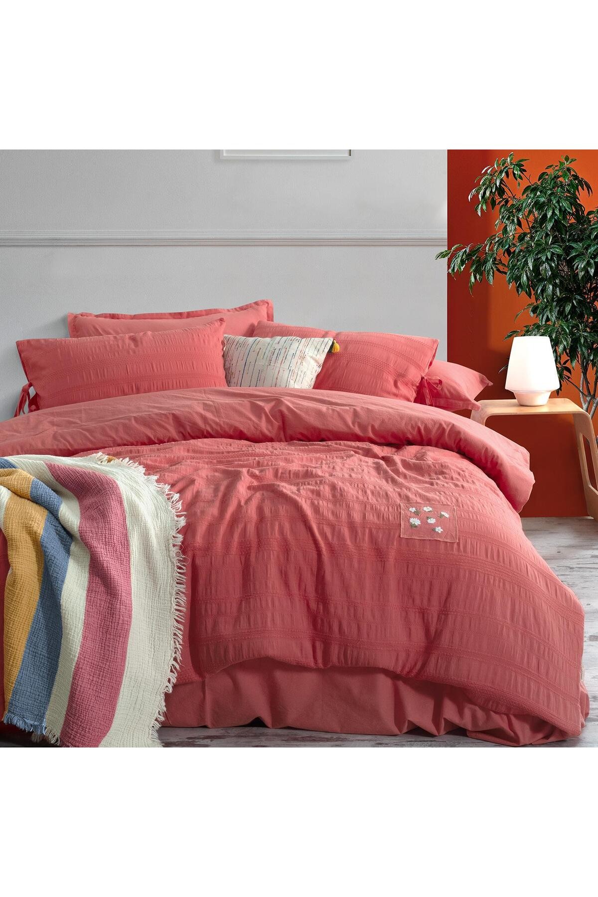 Mood Comfort Candy Pembe Tek Kişilik Nevresim Takımı