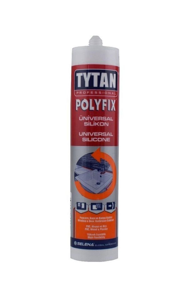 Polyfix Üniversal Silikon 280 gr Beyaz 6332-3280-0211