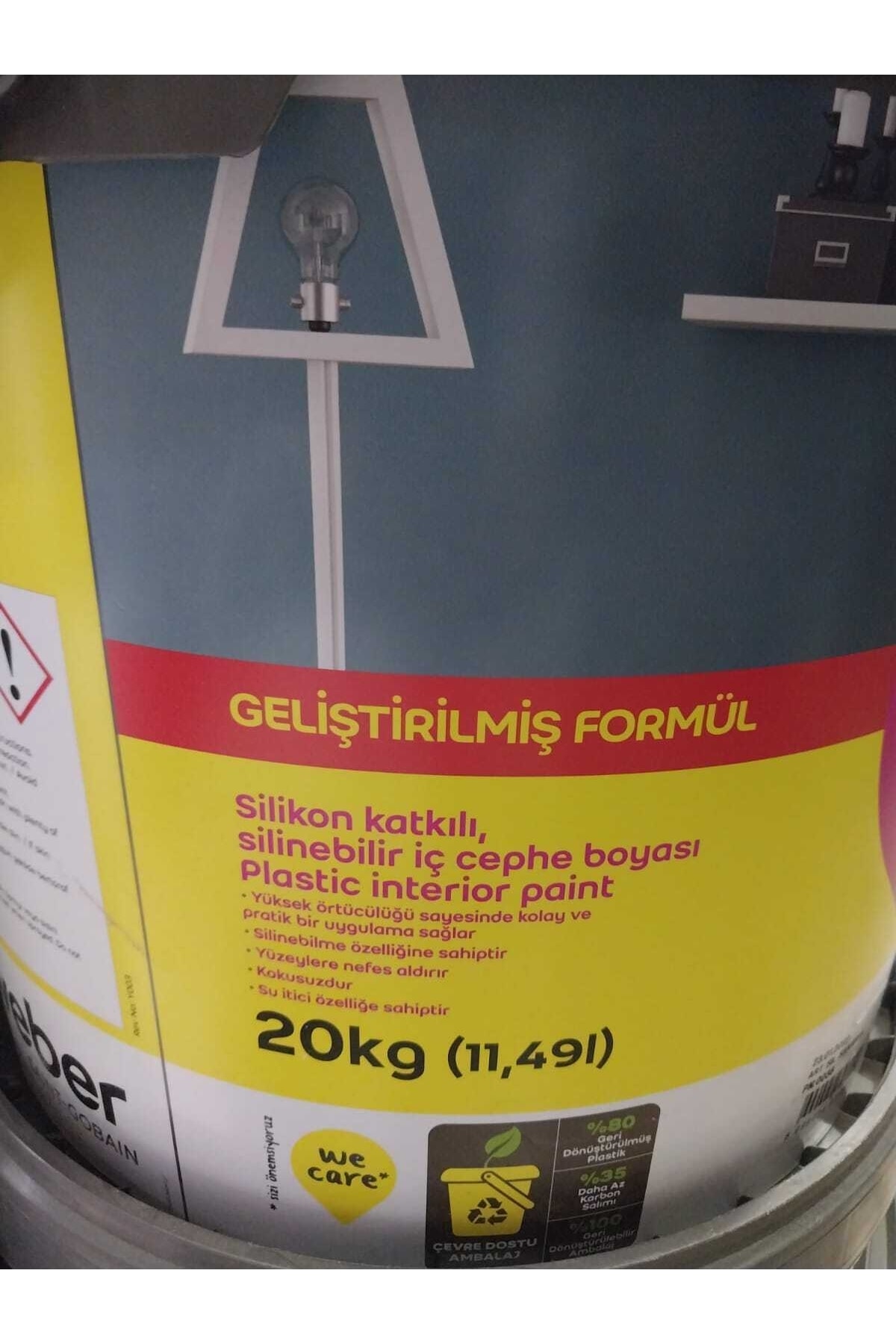 Silikon Katkılı Silinebilir Iç Cephe Boyası Art Sıl Sakarya
