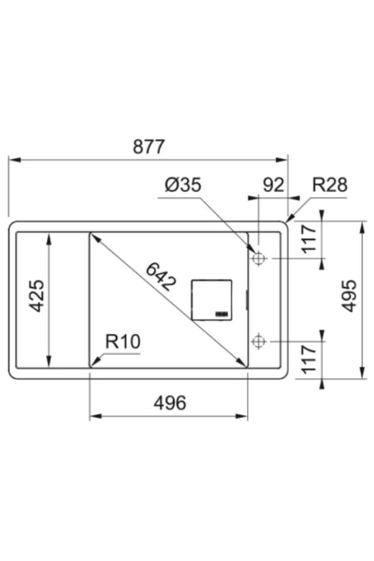 Fsg 611-88 Bianco Eviye