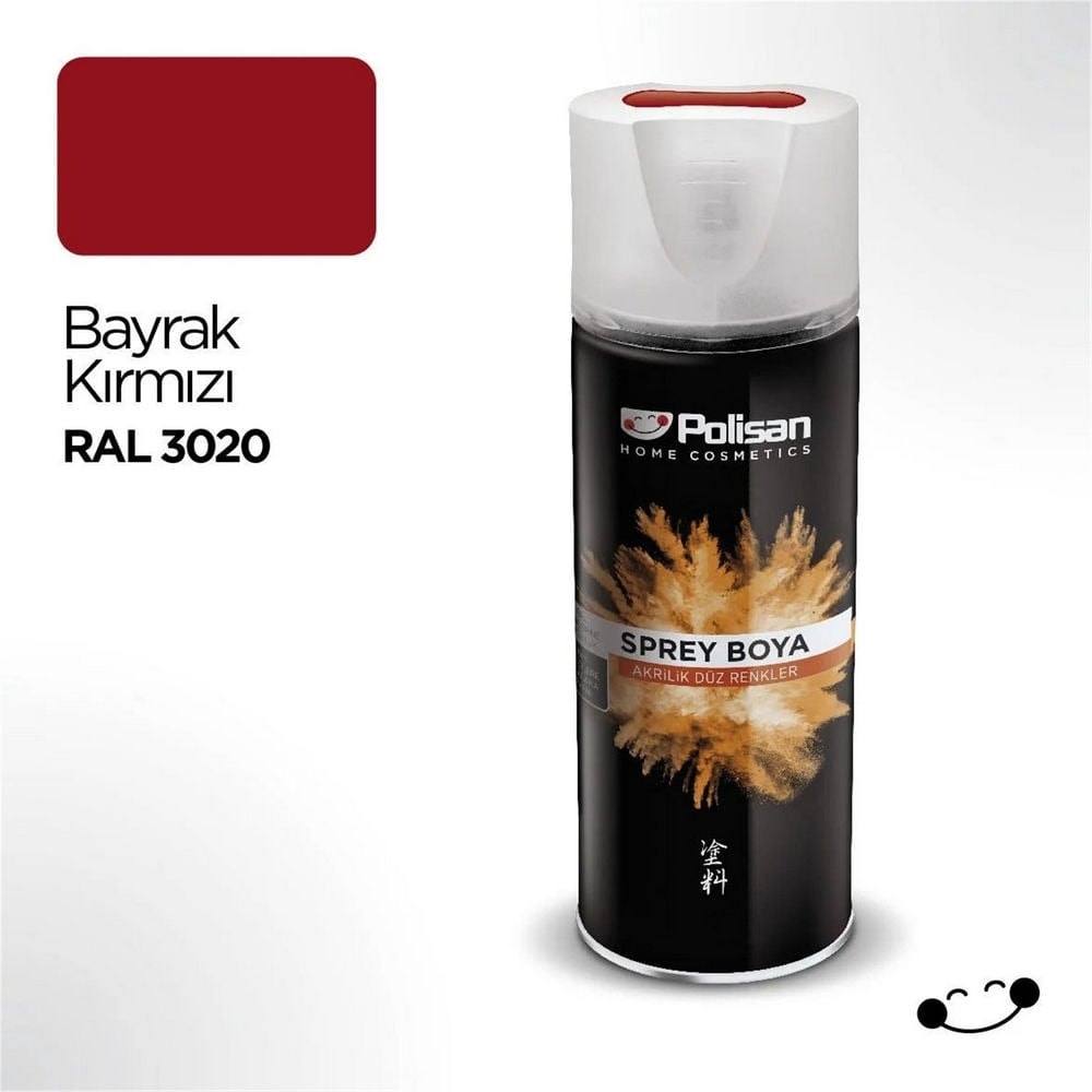 Bayrak Kırmızı Akrilik Sprey Boya (97730200410)