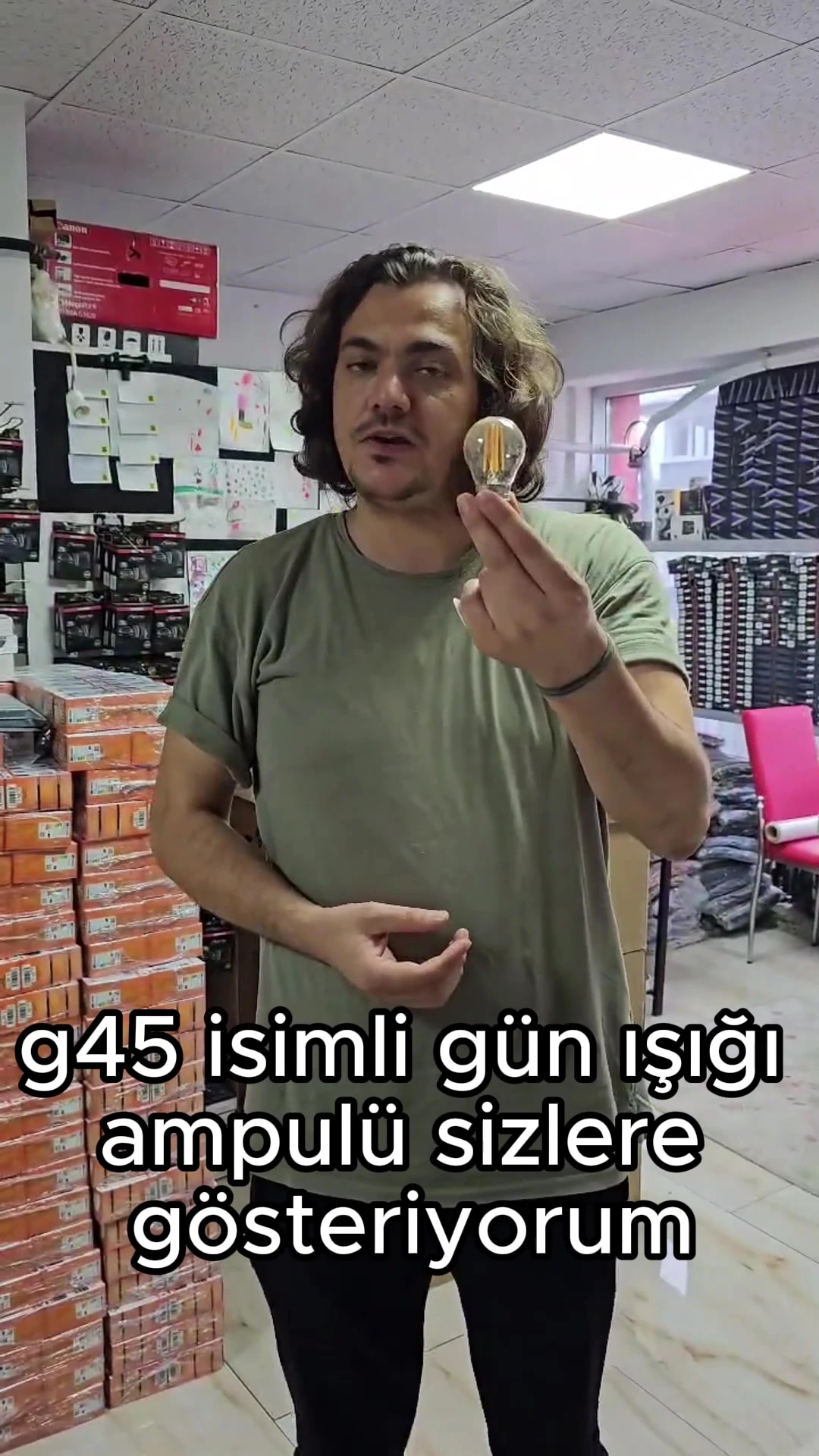 G45 Şeffaf Cam 6w E27 Mini Led Ampul - 3000k Gün Işığı