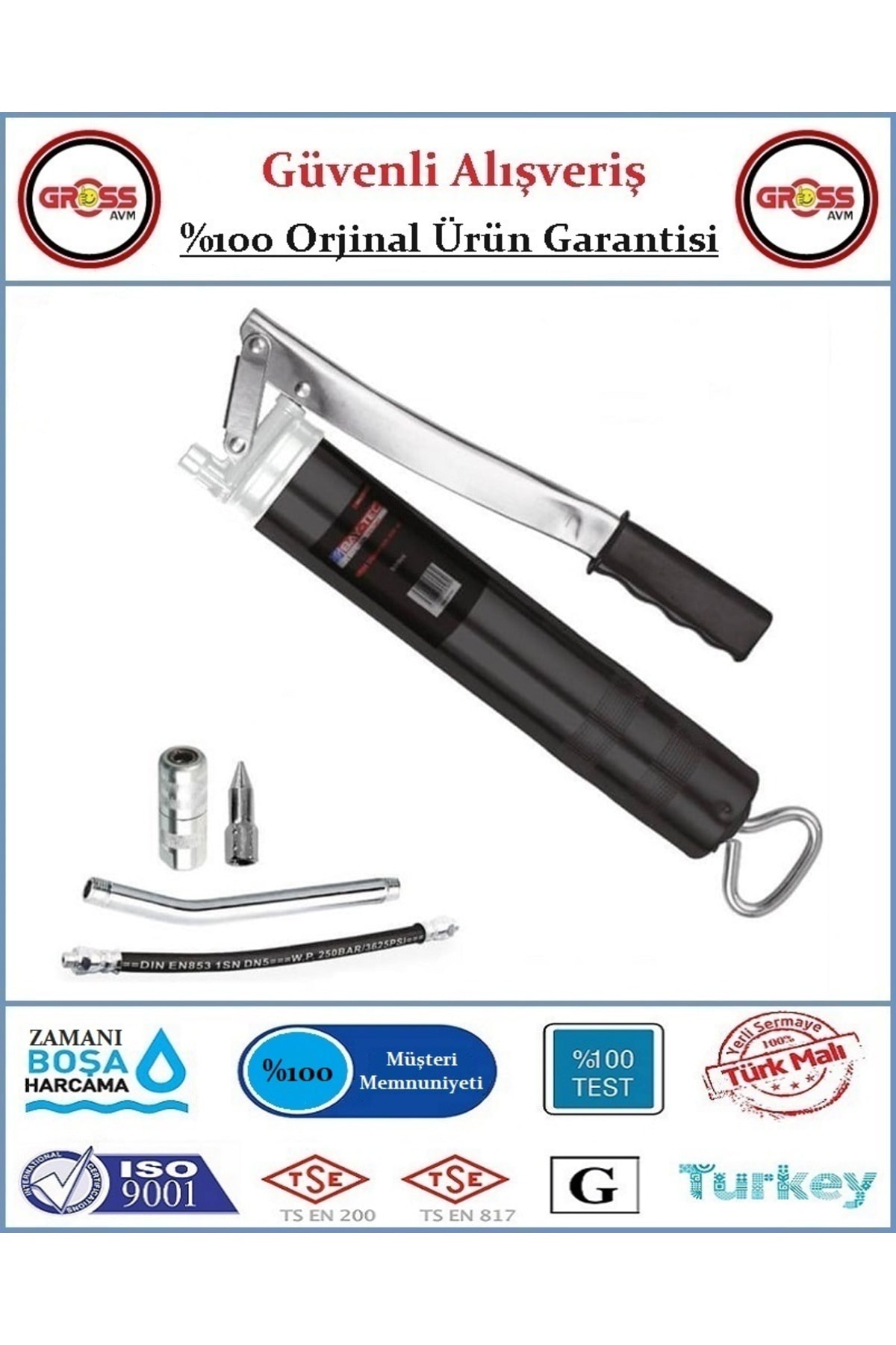 Bay-Tec Gres Tabancası 500cc - Orjinal Ürün