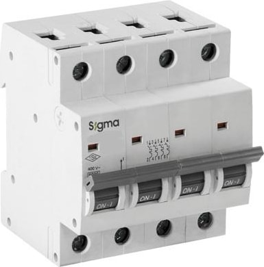 1SMD450C 4X50A 10KA C Serisi Otomatik Sigorta