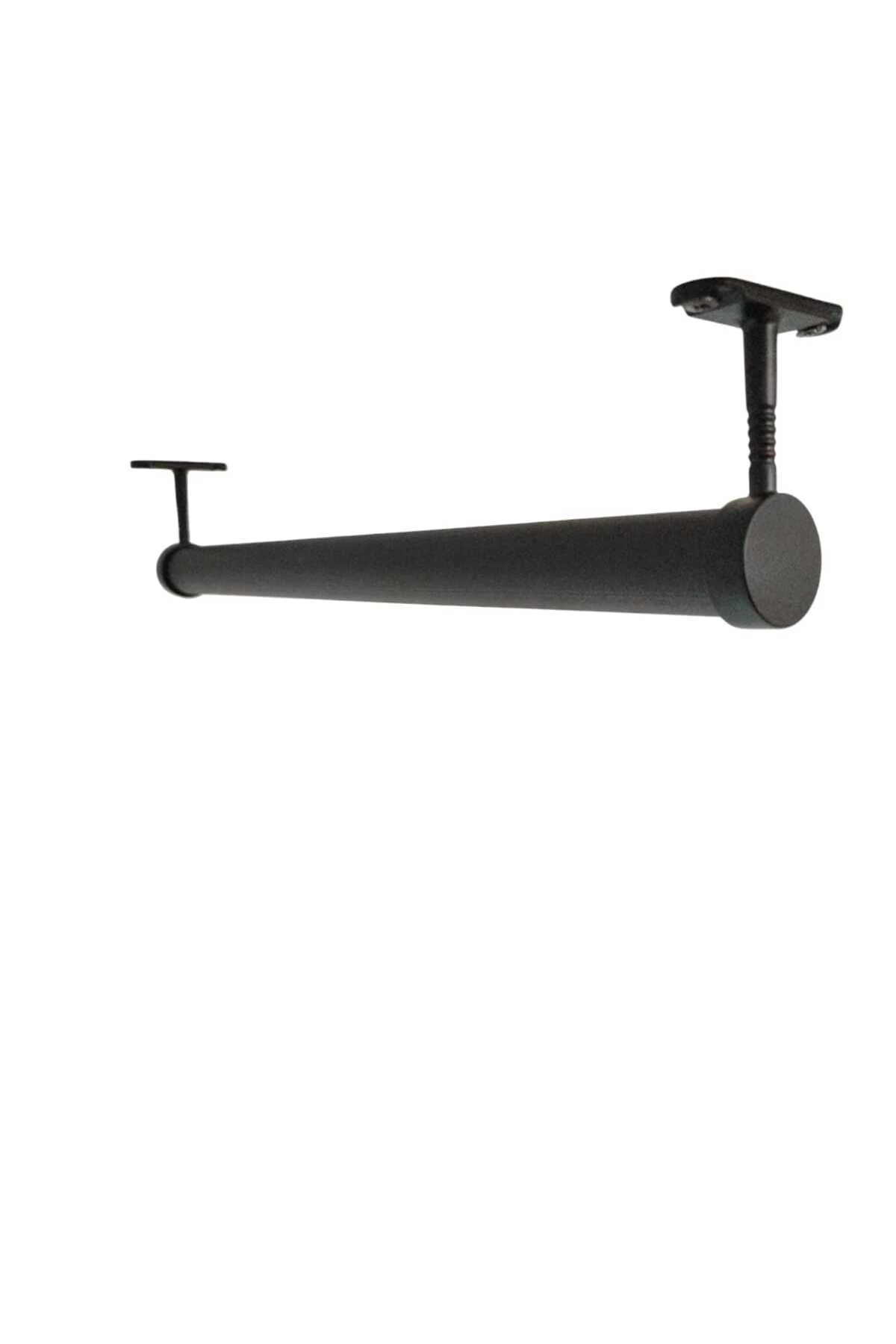 Dolap Askı Borusu Yuvarlak Siyah ( 30 cm )