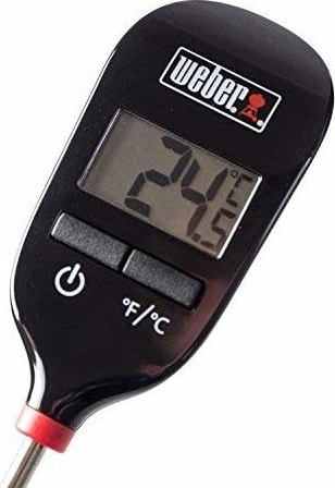WEBER 6750 Instant-Read Thermometer – Hızlı Okuma Dijital Termometre (°C/°F; Otomatik Kapanma)