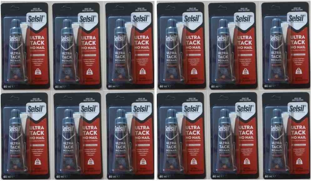 Ultra Tack No Naıl Güçlü Montaj Yapıştırıcı 12X60 ml