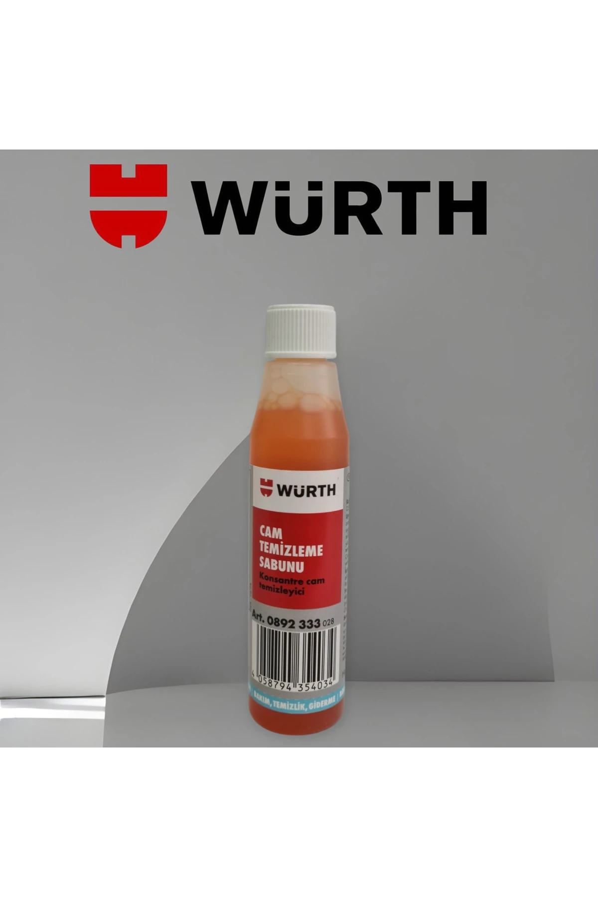 WÜRTH Cam Temizleme Sabunu "konsantre cam temizleyici"