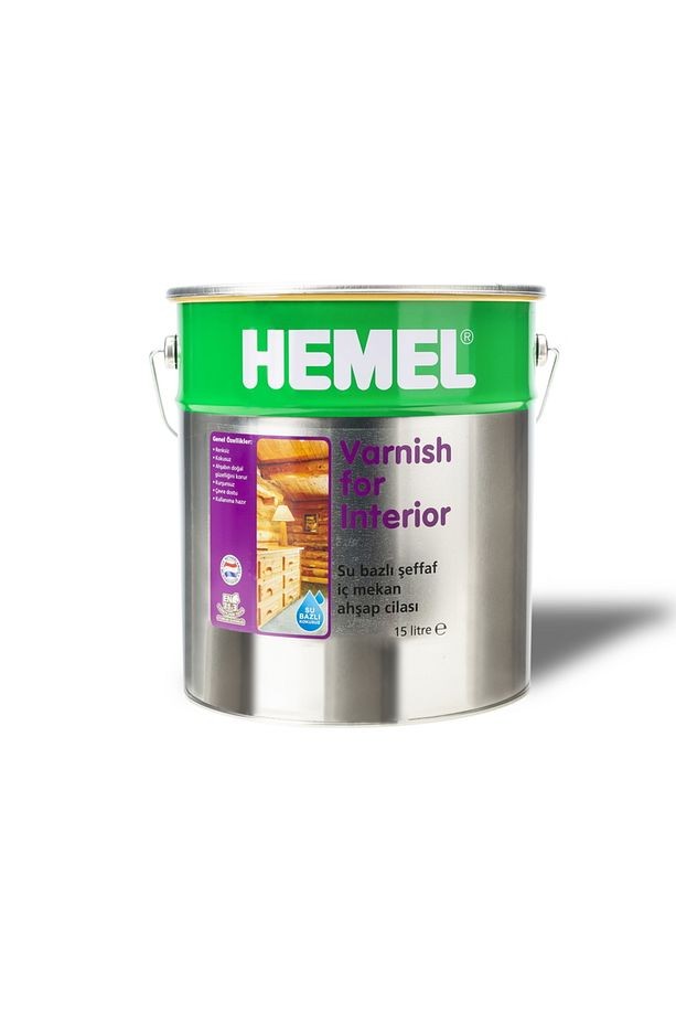 Varnish For Interior-su Bazlı Iç Mekân Vernik 15 Lt