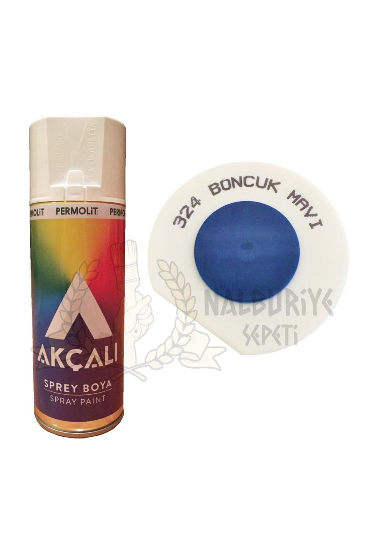 Akrilik Sprey Boya BONCUK MAVİ 400 ml - RAL5017 - 324